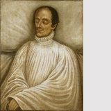 Philipp Melanchthon im Sterbehemd